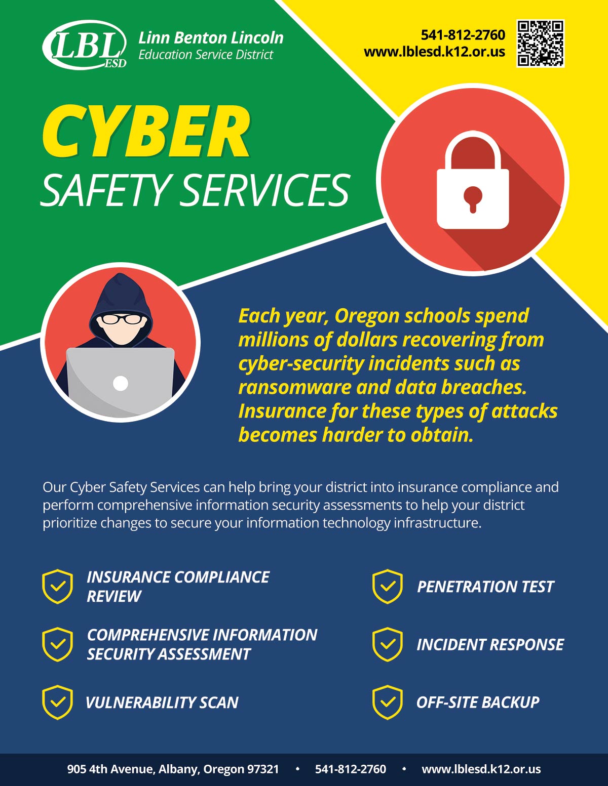 Cyber Safety Services Flyer