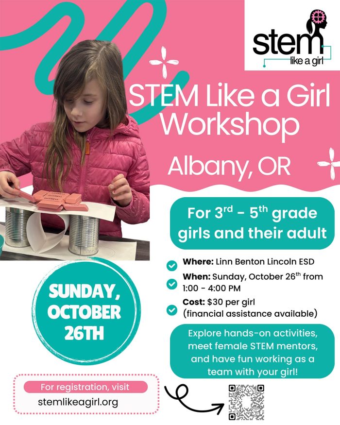 STEM Like a Girl Workshop - Albany, OR (October 26, 2025)