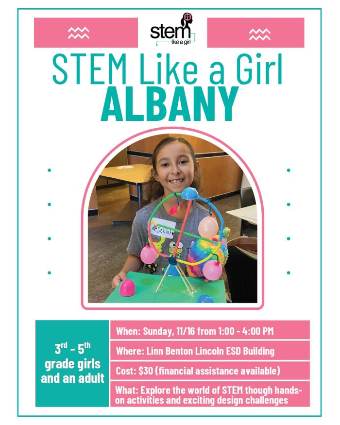 STEM Like a Girl Workshop - Albany, OR (November 16, 2025)