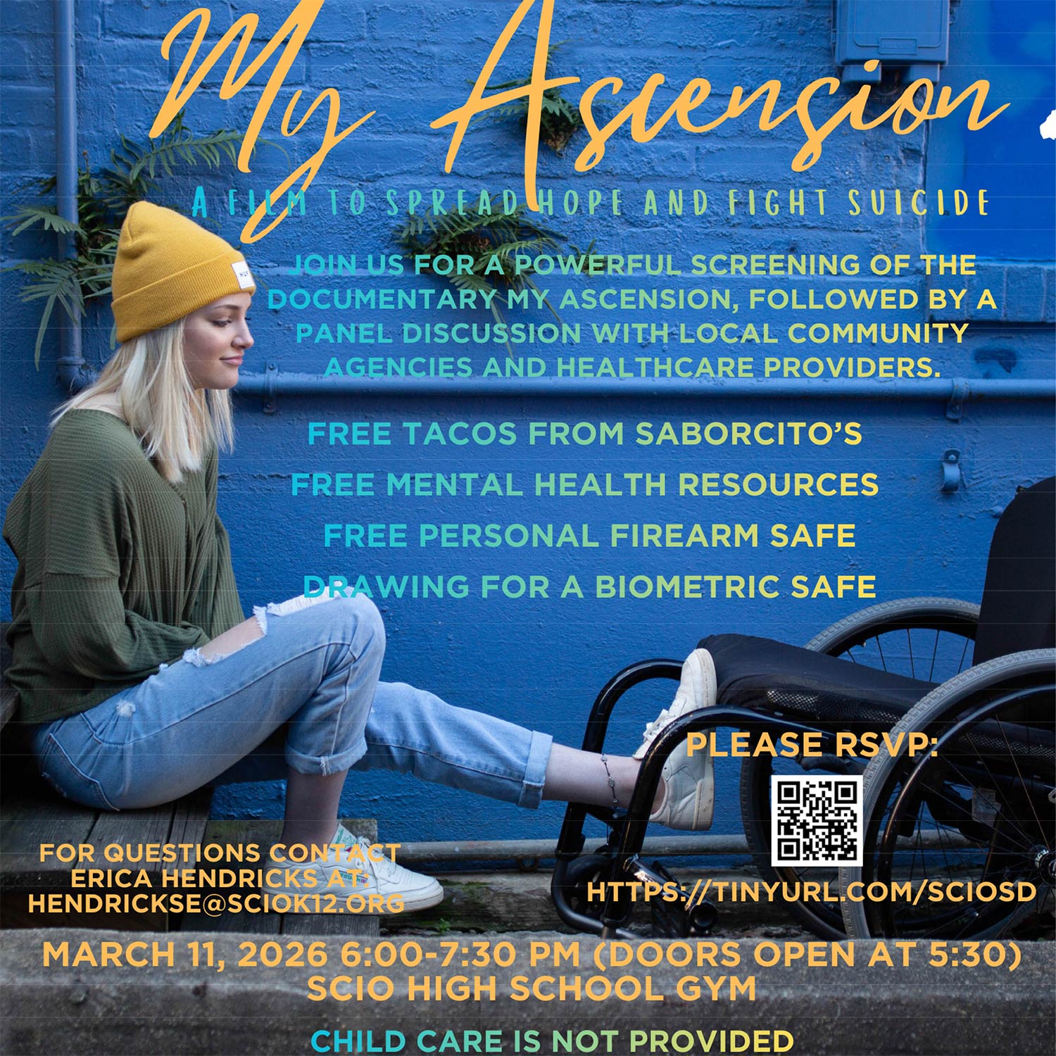 My Ascension: A Film to Spread Hope and Fight Suicide (March 11, 2026)