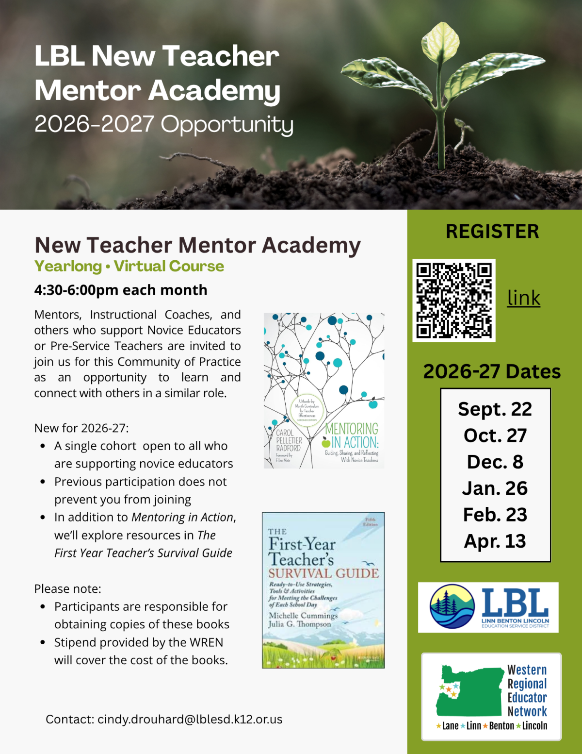 2026-27 New Teacher Mentor Academy